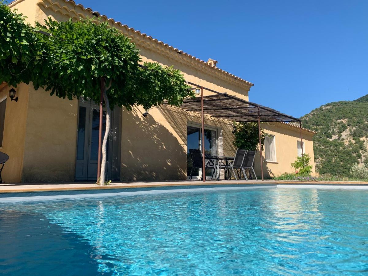 Estive Des Angelettes Piscine Chauffee Sauna Saint-Ferréol-Trente المظهر الخارجي الصورة