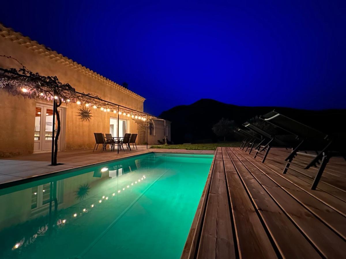 Estive Des Angelettes Piscine Chauffee Sauna Saint-Ferréol-Trente المظهر الخارجي الصورة